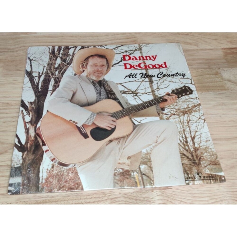 SEALED New VTG Danny DeGood All New Country Vinyl LP Record 1985, Kings Records